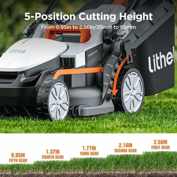 Handy+ U20 13-Inch Cordless Lawn Mower - Image 3