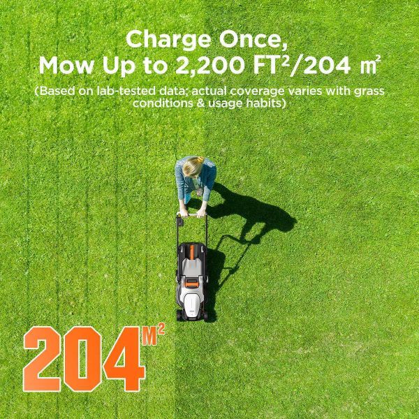 Handy+ U20 13-Inch Cordless Lawn Mower - Image 5