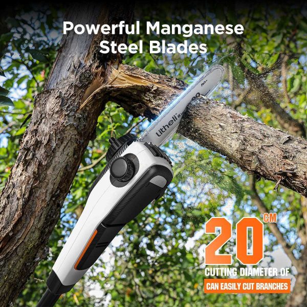 20V U20 2.5Ah Cordless Pole Saw - Image 5