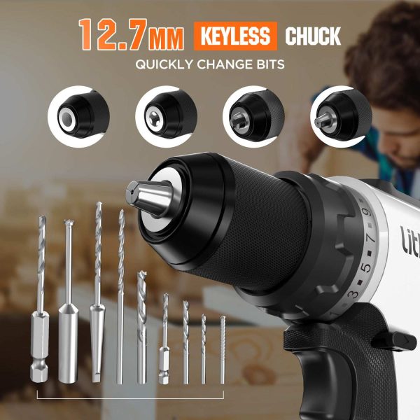 20V U20 2.0Ah Brushless Drill Driver - Image 6