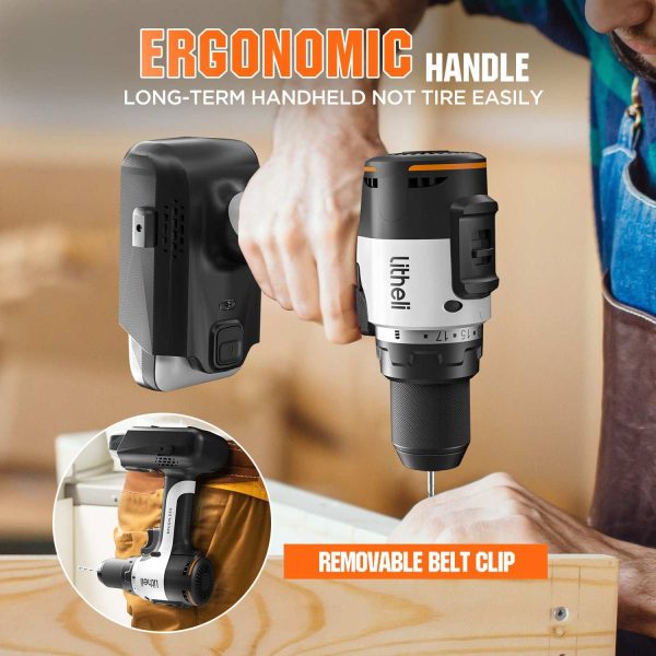 20V U20 2.0Ah Brushless Drill Driver - Image 8