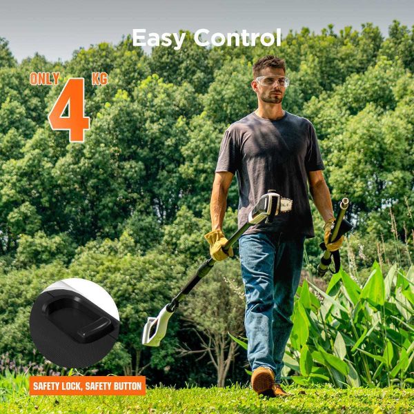 20V U20 2.5Ah Cordless Pole Saw - Image 3