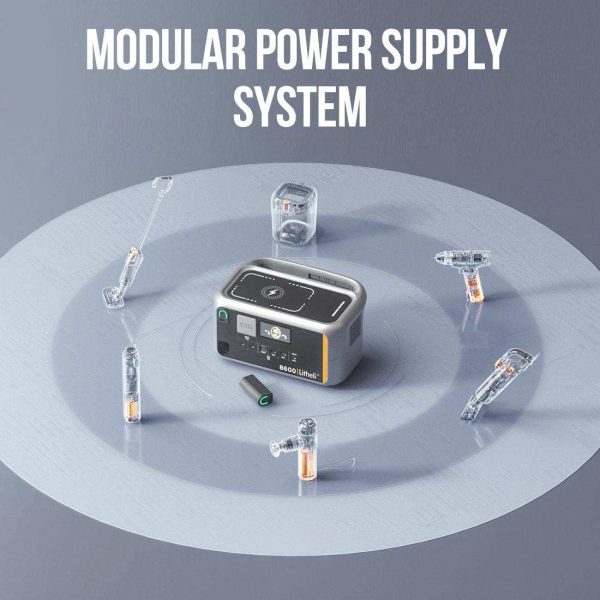 Litheli B600 Portable Power Station with solar panel| 600W 562Wh - Image 8