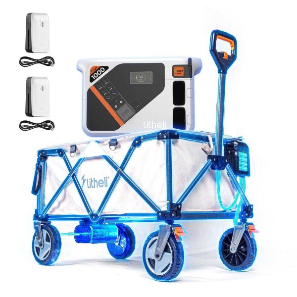 Litheli B1000 Portable Power Station with solar panel| 1069Wh 921Wh - Image 9